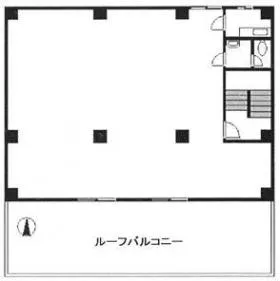 天池ビルの基準階図面