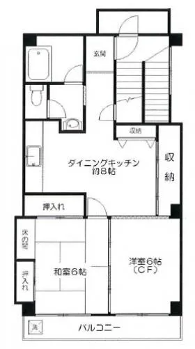 レックスビルの基準階図面