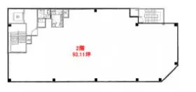 データ日本橋本町ビルの基準階図面