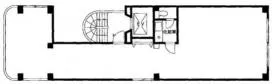 加瀬ビル178(旧:F&Yビル)の基準階図面