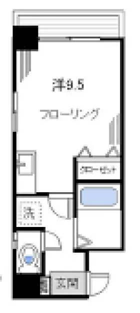 大内ビルの基準階図面