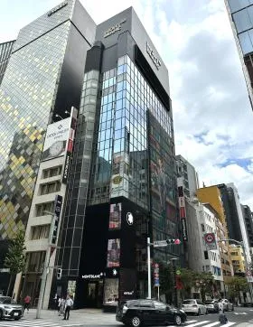 モンブラン銀座ビルの外観