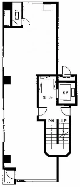 NTビルの基準階図面