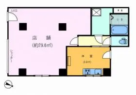 佐野ビルの基準階図面