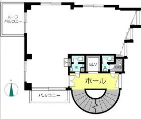 CADビルの基準階図面