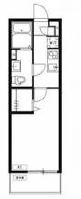 西落合さかえビルの基準階図面