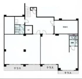 第1太田ビル(A・S)の基準階図面