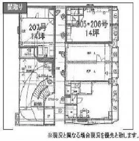 四ツ谷ASTYの基準階図面