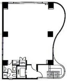 寿ビルの基準階図面