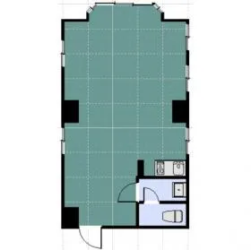 杉本ビルの基準階図面