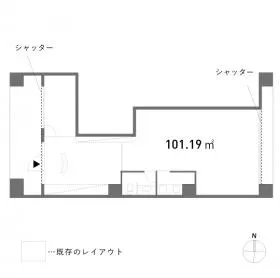 マンションヴィップ新宿御苑(VIP新宿御苑)の基準階図面