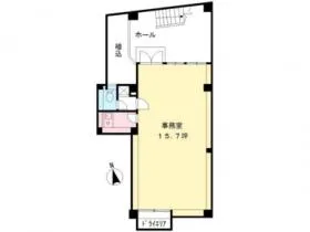 ロイヤルハイツの基準階図面