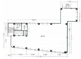 サンビルの基準階図面