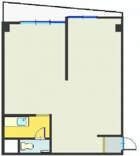 松本館ビルの基準階図面