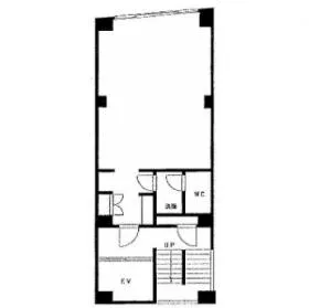津乃国屋ビルの基準階図面