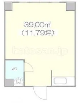 池田第1ビルの基準階図面