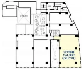 パレ・エテルネルの基準階図面