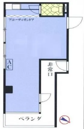 GSプラザ新宿ビルの基準階図面