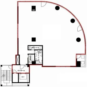 FKビルの基準階図面