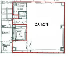 クローバー青山・ONEの基準階図面