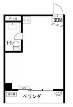 ハイム大成ビルの基準階図面