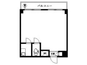 NOVA西新宿ビルの基準階図面