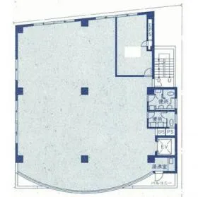 STSビルの基準階図面