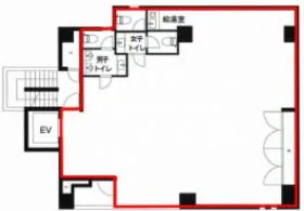 アーバン南長崎ビルの基準階図面