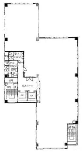 パシフィックスクエア千石の基準階図面