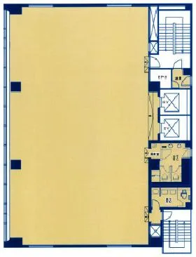 NK内神田ビルの基準階図面