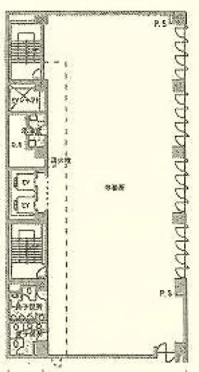 KONKOビルの基準階図面