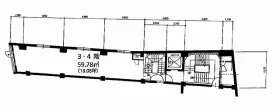 第2アオキビルの基準階図面