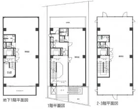 JMビルの基準階図面