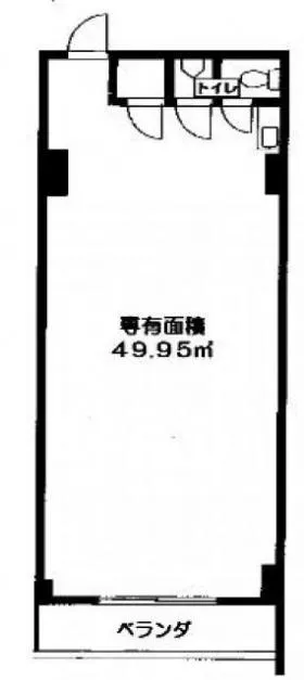 小池ビルの基準階図面