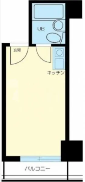 ルックハイツ新宿ビルの基準階図面