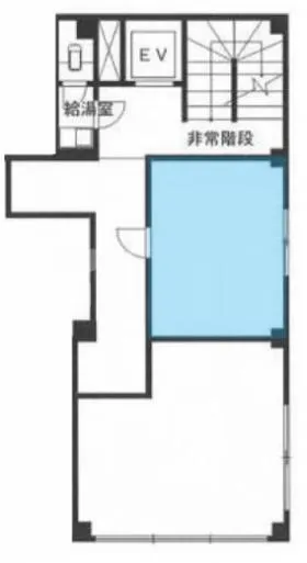 池与ビルの基準階図面