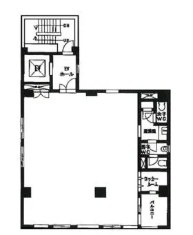 大沢ビルの基準階図面