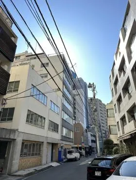 朝日マンション赤坂南部坂ビルの外観