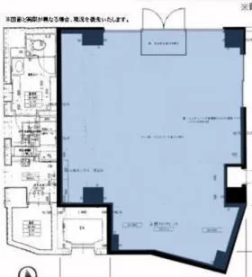 NAVI六本木ビルの基準階図面