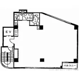 東麻布SSビルの基準階図面