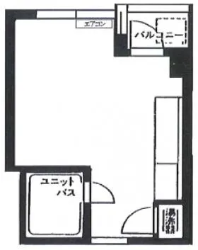 ロジマン西麻布ビルの基準階図面