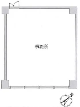 アーバンコート西麻布ビルの基準階図面