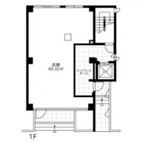 パシフィック青山ビルの基準階図面