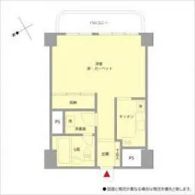 南青山ハウスビルの基準階図面