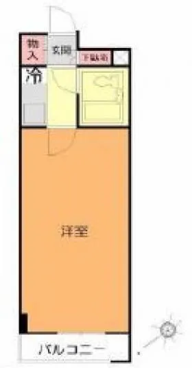 ソフィア六本木ビルの基準階図面