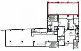 ランディック六本木ビルの基準階図面