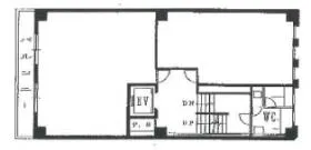 麻布誠工社ビルの基準階図面