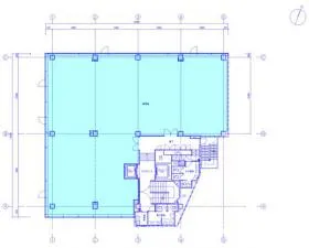 六本木アネックスの基準階図面
