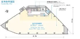 六本木ヒルズクロスポイントの基準階図面