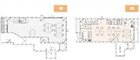 リバーサイド麻布ビルの基準階図面